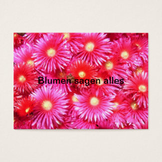 Mittagsblumen Visitekaartje