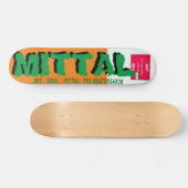 MITTAL JMT INDIA 7 3/4" Planche de Skateboard (Horz)