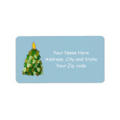 Mitten Tree Address Label (Voorkant)