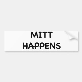 Mittens bumpersticker