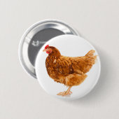 MITTENS - CHICKEN RONDE BUTTON 5,7 CM (Voorkant /achterkant)