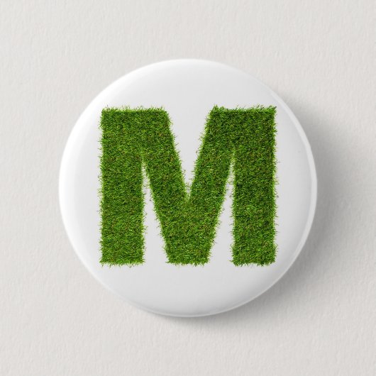 MITTENS - M - GRASS RONDE BUTTON 5,7 CM (Voorkant)