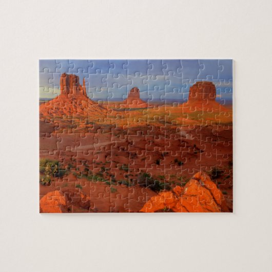 Mittens, monument valley, AZ Legpuzzel (Horizontaal)