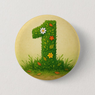 Mittens Number 1 Ronde Button 5,7 Cm