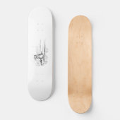 Mittens the Kitten (schaafkat) (Beatrix Potter) Skateboard (Voorkant)