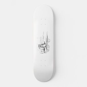 Mittens the Kitten (schaafkat) (Beatrix Potter) Skateboard
