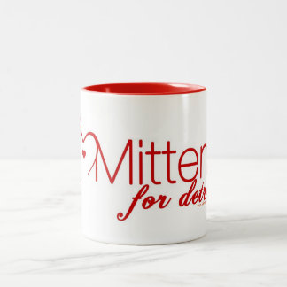 Mittens voor de Mok van Detroit Logo Coffee