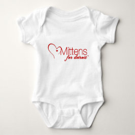 Mittens voor Detroit Baby Creeper Romper