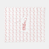 MIttens voor Detroit Fleece Blanket (Voorkant (Horizontaal))