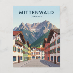 Mittenwald Duitsland Briefkaart