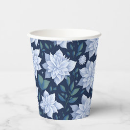Mitternachtsblüte -  papieren bekers