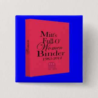 Mitt's Multomappen vol vrouwenMultomap Vierkante Button 5,1 Cm