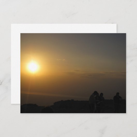 Mitzada Prayer Briefkaart (Voorkant / Achterkant)