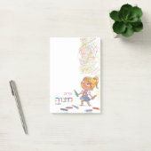Mitzva Note voor Hebreeuwse meisjes - 4x6 ticky Bl
