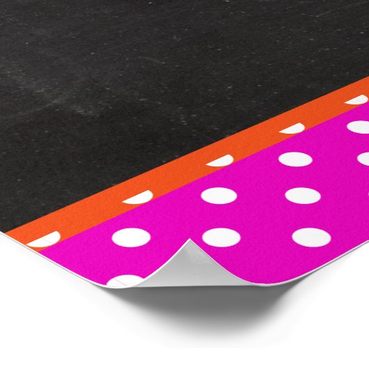 Mitzvah Chalkboard Tree of Life Sign In Board Poster (Hoek)