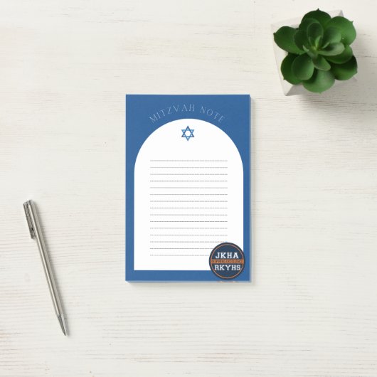 Mitzvah Note (Kantoor)