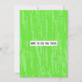 MITZVAH WORDS DIT Bar Bat Invitation Invitation (Dos)