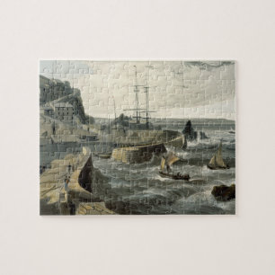 Mivagissey, Cornwall, uit boekje VIII van 'A Voyag Legpuzzel