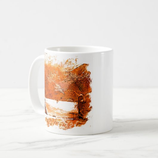 miwok winter tee pee mug (Devant gauche)