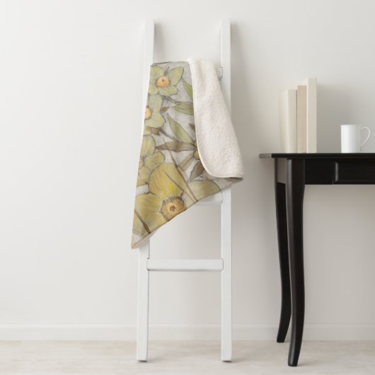 Mix Floral Sherpa Deken (In situ)