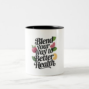 Mix je Weg naar een Gezondere Leven Mok