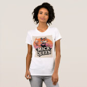 Mix Queen Fox Bartender T-shirt (Voorkant volledig)