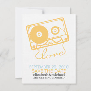 Mix tape d'annonces Love Save the Date