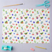 Mixed Berries Pattern Tissuepapier (Craft)