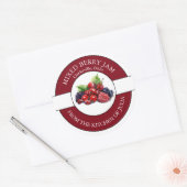 Mixed Berry Jam Label (Envelop)