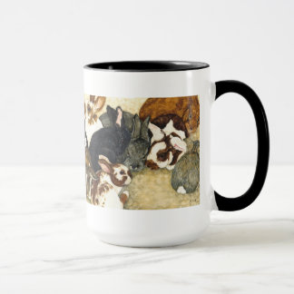 Mixed Company - tasse de café de lapins de bébé