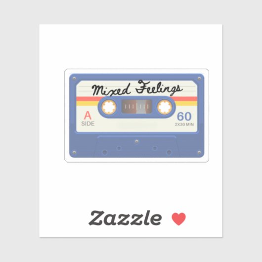 Mixed Feelings Sticker (Vel)