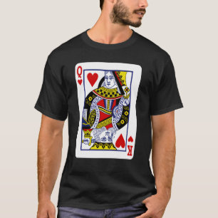 Mixed King & Queen - Two Spirited Plays Card T-shirt