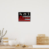 MIXED MARTIAL ART / BJJ / Poster "Stronger" de la  (Cuisine)