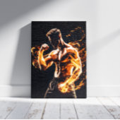 Mixed Martial Arts Fighter Canvas Afdruk