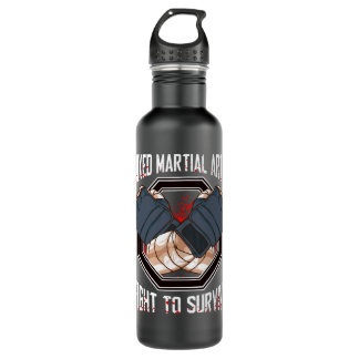 Mixed Martial Arts MMA Fight To Survive Training Waterfles