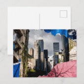 Mixed media Architecture Collage Briefkaart (Voorkant / Achterkant)