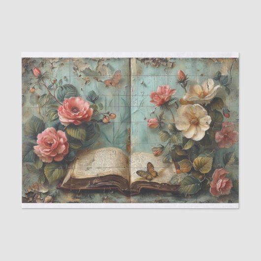 Mixed Media Book Tissuepapier (Voorkant)