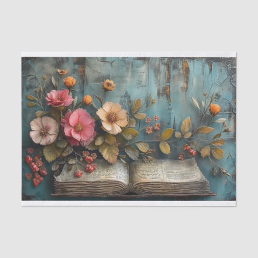 Mixed Media Book Tissuepapier (Voorkant)