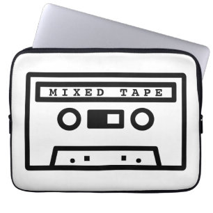 Mixed Tape laptop sleeve