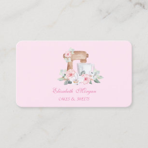 Mixer Bloemen Elegant, Zoete Bakkerij Visitekaartje
