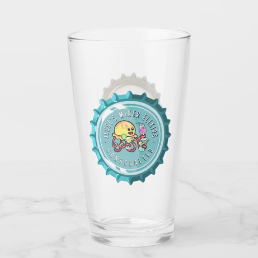Mixer Elixir Pint Glass - Long Island Iced Tea Glas (Voorkant)