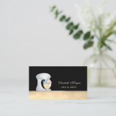 Mixer Flowers Gold Sweets Bakkerij Visitekaartje (Staand voorkant)