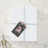 Mixer Flowers Roos Gold Drivers Bakery Cadeaulabel (Met Touw)