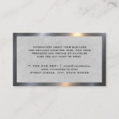 Mixer | Geluidstechnicus Producent | Equalizers Visitekaartje (Achterkant)