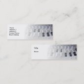 Mixer Studio Recording Sound Engineer Mini Visitekaartje (Voorkant / Achterkant)