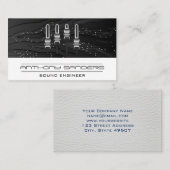 Mixer | Technische achtergrond Visitekaartje (Voorkant / Achterkant)