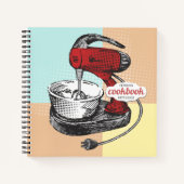  mixer voor persoonlijk kookboek recept notebook notitieboek (Voorkant)