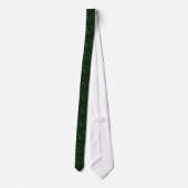 MIXMATCH DARK EMERALD GREEN WHITE GLITTER BACKGROU STROPDAS (Achterkant)