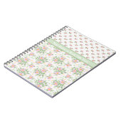 Mix'n'match Rose de chien Florals Carnet spiral (Côté gauche)