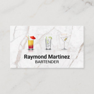 Mixologie   Cocktaildranken   Marmer Visitekaartje